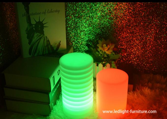 Cylindre décoratif d'intérieur créatif classique de lampes de Tableau de LED formé avec le chargeur d'USB