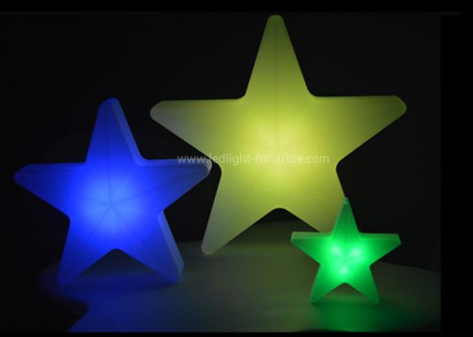 Couleurs changeant la lumière de nuit de l'étoile d'enfants de LED imperméable pour la décoration à la maison