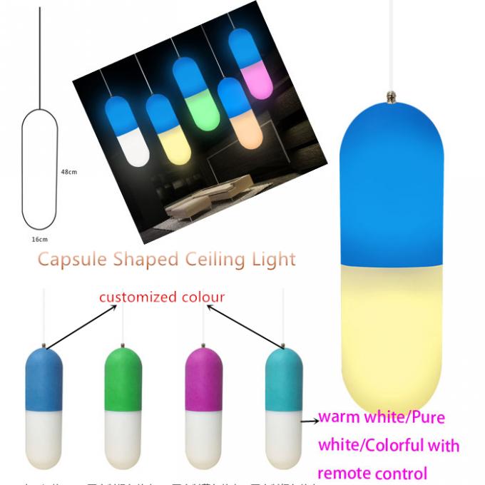 Polyéthylène formé par capsule faite sur commande de meubles de lumière de LED pour la décoration de dessus de Tableau