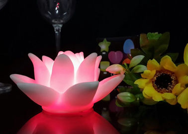 Chine 7 couleurs se fanent lampe de Tableau de fleur de LED Lotus imperméable avec OUTRE DE/bouton ON fournisseur