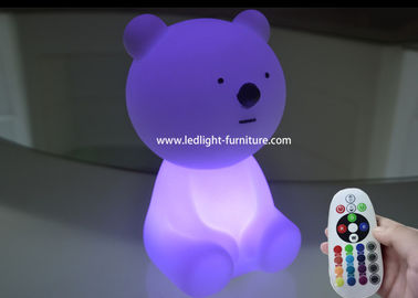 Chine Lampes aimables sans fil de Tableau de lumière de nuit d'ours de lueur de LED/de lumière nuit des enfants fournisseur
