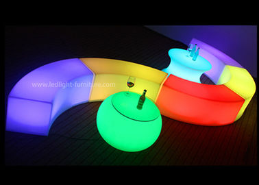 Chine Banc portatif de lumière du serpent LED rechargeable pour la décoration extérieure de partie fournisseur