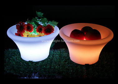 Chine Refroidisseur décoratif de partie de seau à glace de LED pour le fruit, seau à glace lumineux  fournisseur