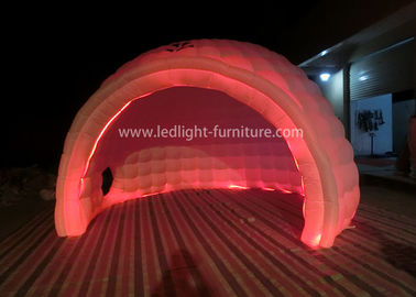 Chine Tente gonflable ronde à C.A. 110V-240V RVB LED imperméable avec le ventilateur de puissance élevée fournisseur