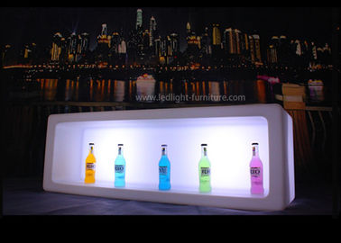 Chine Cubes à piles en guide optique, affichage de bouteille lumineux grande par lueur  fournisseur