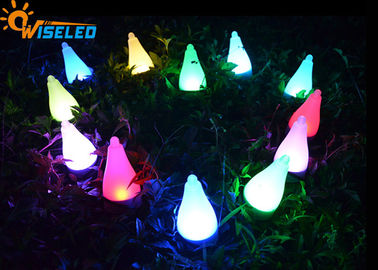 Chine Les petites lumières solaires colorées de jardin de LED faciles installent pour accrocher/insertion/terre fournisseur
