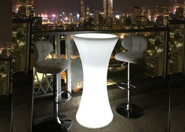 Chine Hauts meubles ronds de Tableau de cocktail réglés avec l'éclairage coloré fournisseur