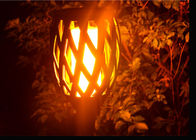 Lumières menées solaires de clignotement de jardin avec la flamme de danse pour la décoration de yard de voie