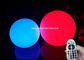 La couleur changeant la lumière menée de boule/a mené les boules de flottement de lueur pour la piscine fournisseur