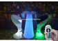 Les meubles de patio des couleurs LED/à télécommande multi allument les meubles extérieurs fournisseur