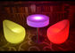 Aucun meuble plié de lumière de LED n'allument des chaises et des Tableaux pour la décoration fournisseur