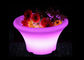 Refroidisseur décoratif de partie de seau à glace de LED pour le fruit, seau à glace lumineux  fournisseur