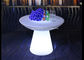 Le Tableau de cocktail formé par champignon du patio LED, commercial imperméabilisent allument la table basse  fournisseur