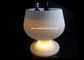 La tasse de gobelet a formé le seau à glace de LED/allume le seau de vin pour la porte-bouteilles fournisseur