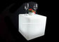 Meubles en plastique de boîte de nuit lumineux par Seat de cube en RVB LED avec à télécommande fournisseur