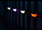 Lumières solaires colorées extérieures de courrier de barrière de LED, lumières solaires de bâti de mur de barrière  fournisseur