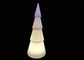 Arbre de Noël blanc portatif de lampadaire de la puissance de batterie LED avec l'allumage de 16 couleurs fournisseur