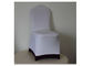 Réception blanche de Sash de couverture de chaise de belle de nappe de décor de mariage location de meubles fournisseur