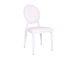 Location de meubles de mariage de chaise de Louis d'hôtel avec le dos rond, conception adaptée aux besoins du client de coussin fournisseur