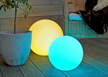 Lumières à énergie solaire extérieures de boule du jardin LED avec le changement de couleurs automatique