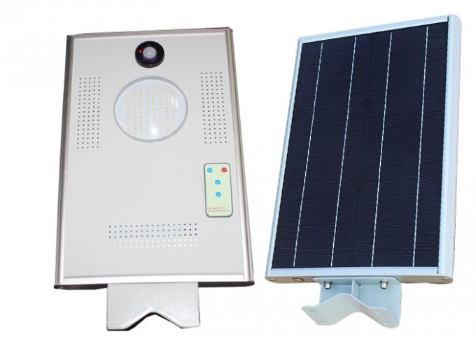 réverbère 10W mené à télécommande avec le panneau solaire, réverbère léger solaire avec le capteur