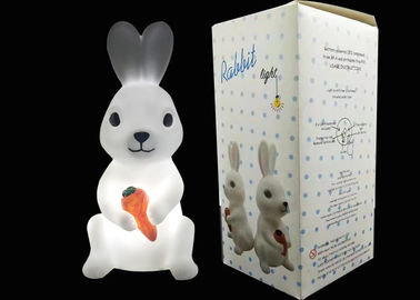Chine Conception mignonne à piles de lumière de nuit du lapin LED pour le jeu d'enfants fournisseur