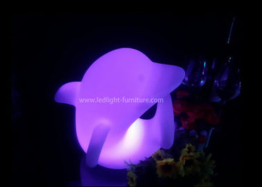Chine La lampe colorée mignonne de Tableau de lumière de nuit de dauphin de vacances observe la production pour la pièce fournisseur