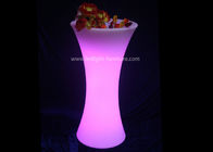 Le Tableau de poseur allument des couleurs multi de matière plastique de PE de pots de fleur pour le refroidissement de vin