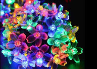La ficelle extérieure actionnée solaire de fleur imperméable allume 30 LED/50 lampes de LED
