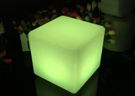 Chine couleur de 30Cm/de 40cm changeant des selles de cube en LED pour le jardin extérieur décoratif société