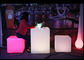 Les couleurs extérieures changeant la LED cubent la chaise légère rechargeable pour l'hôtel/bar/KTV fournisseur