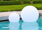 les lumières de boule de 80cm LED imperméabilisent, les lumières de flottement de boule de piscine de parc en plastique de PE  fournisseur