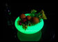 Le fruit du plastique RVB LED allument des plateaux de cocktail pour la décoration d'événement de partie fournisseur