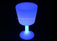 La conception spéciale LED allument le Tableau latéral à piles avec la forme en verre de vin fournisseur